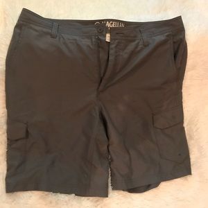 Magellan Outdoors grey cargo shorts